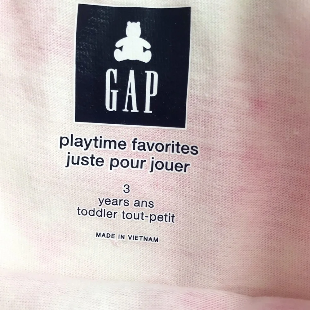 BabyGap NWT tie dye peplum top 3T